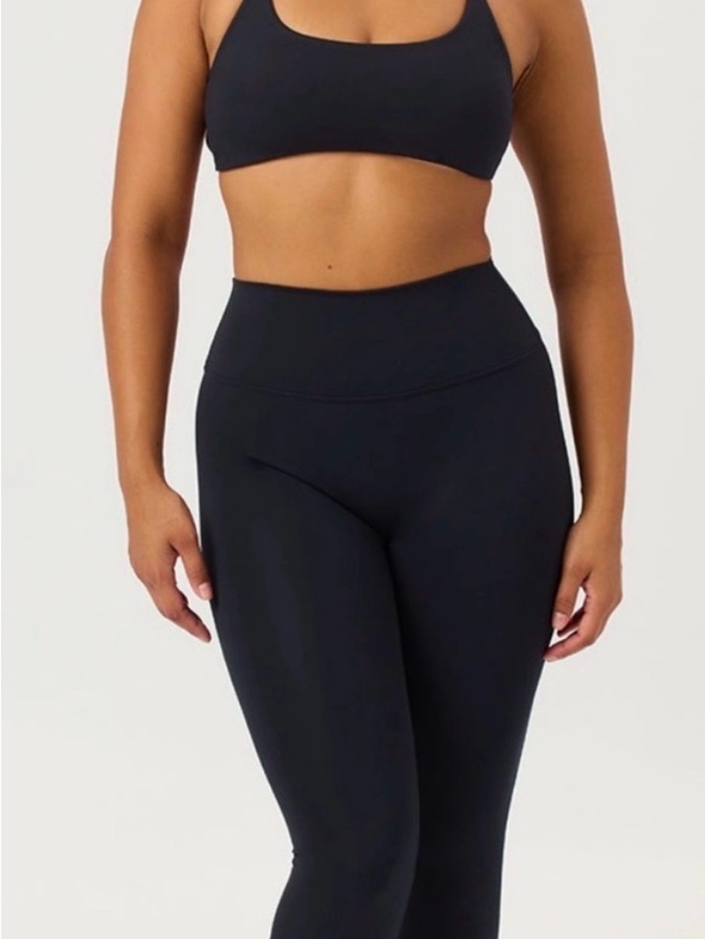 CSB Serenity Black High-Waist Performance Leggings